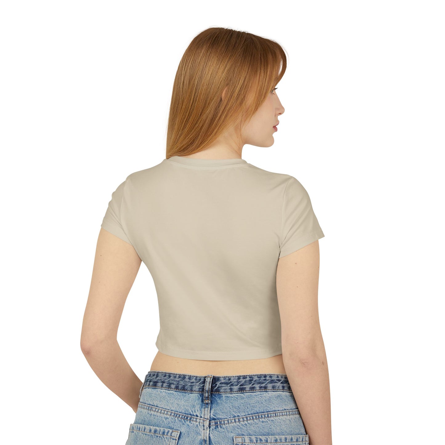 Cute Women's Baby Tee - 'I Love You With All My Butt'