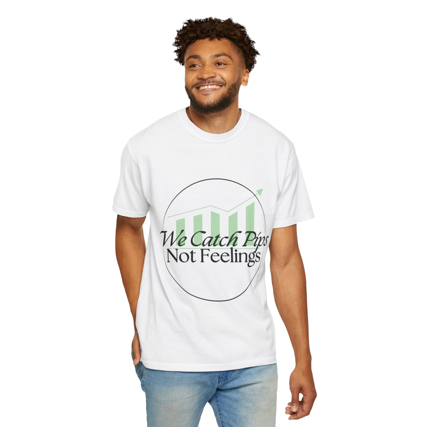 'We Catch Pips Not Feelings' Garment-Dyed T-shirt