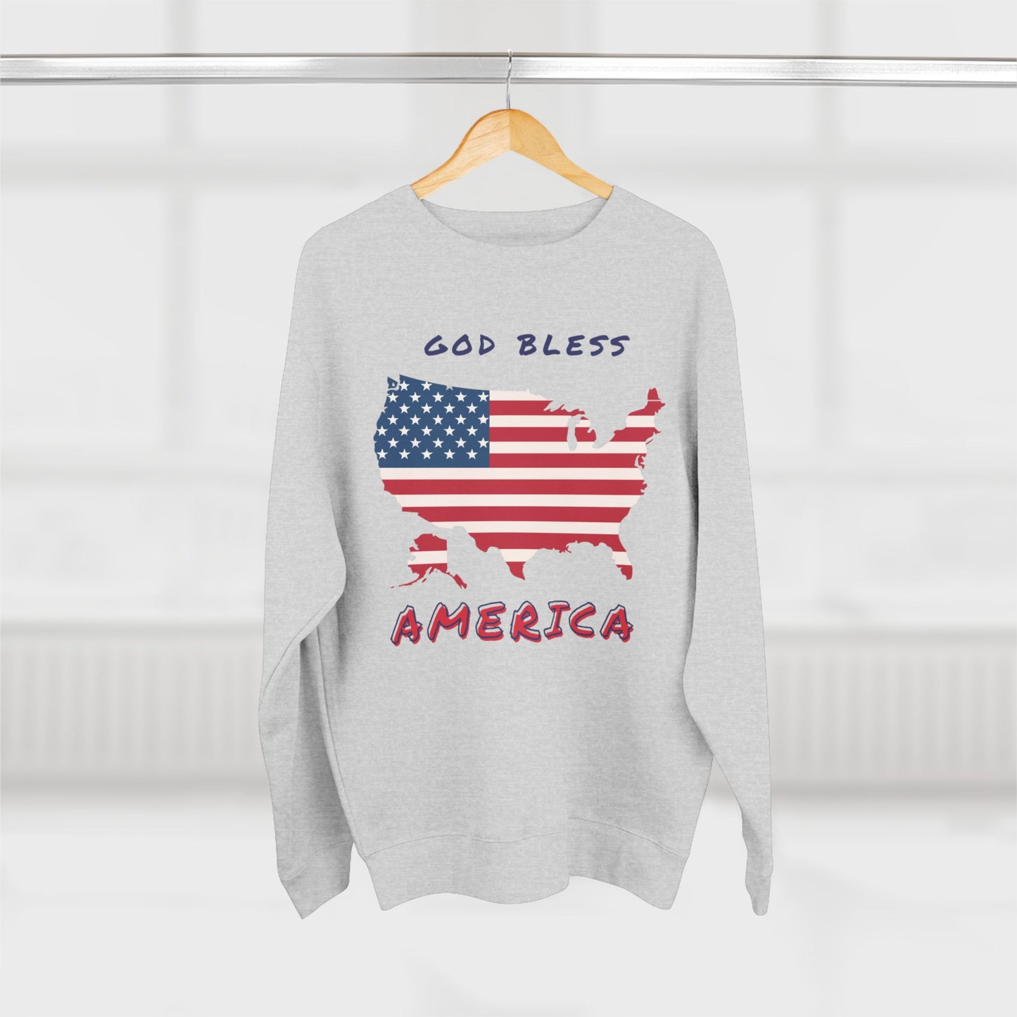 God Bless America Crewneck Sweatshirt