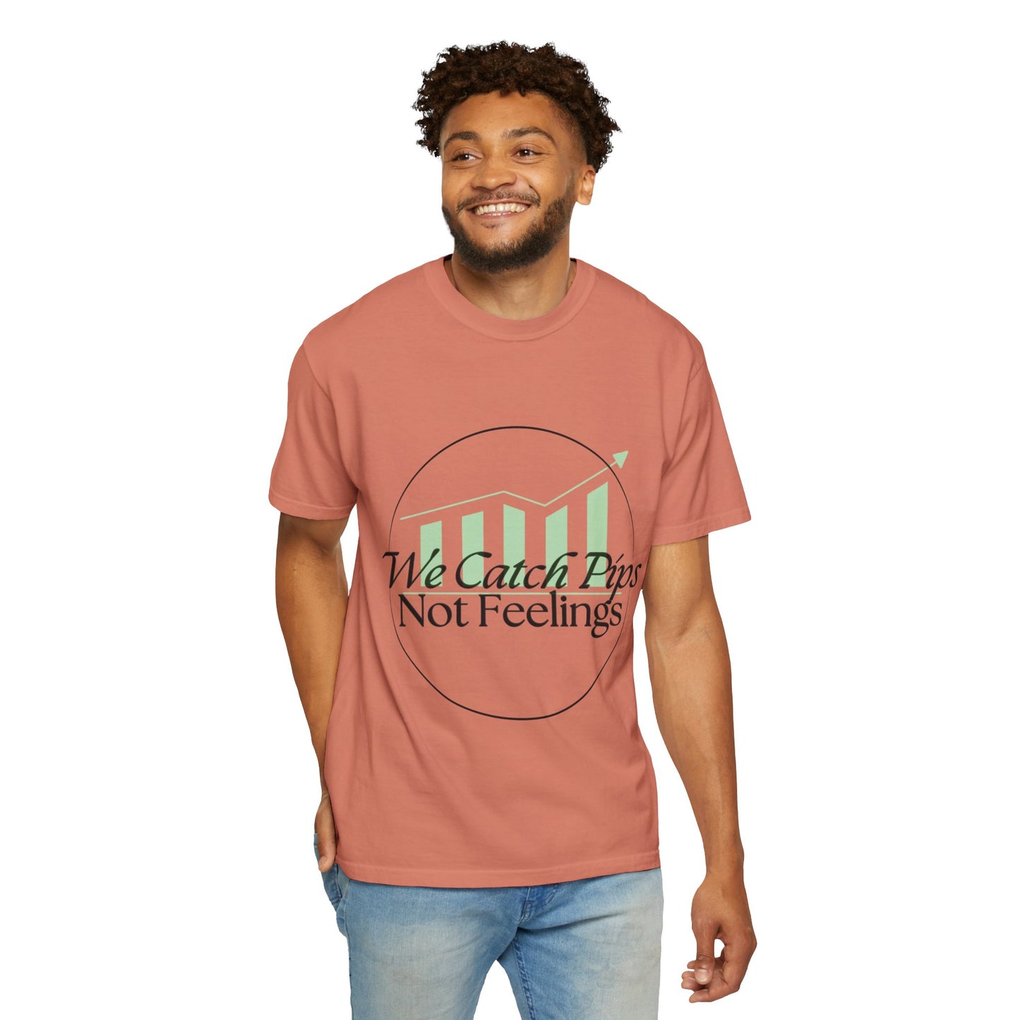 'We Catch Pips Not Feelings' Garment-Dyed T-shirt