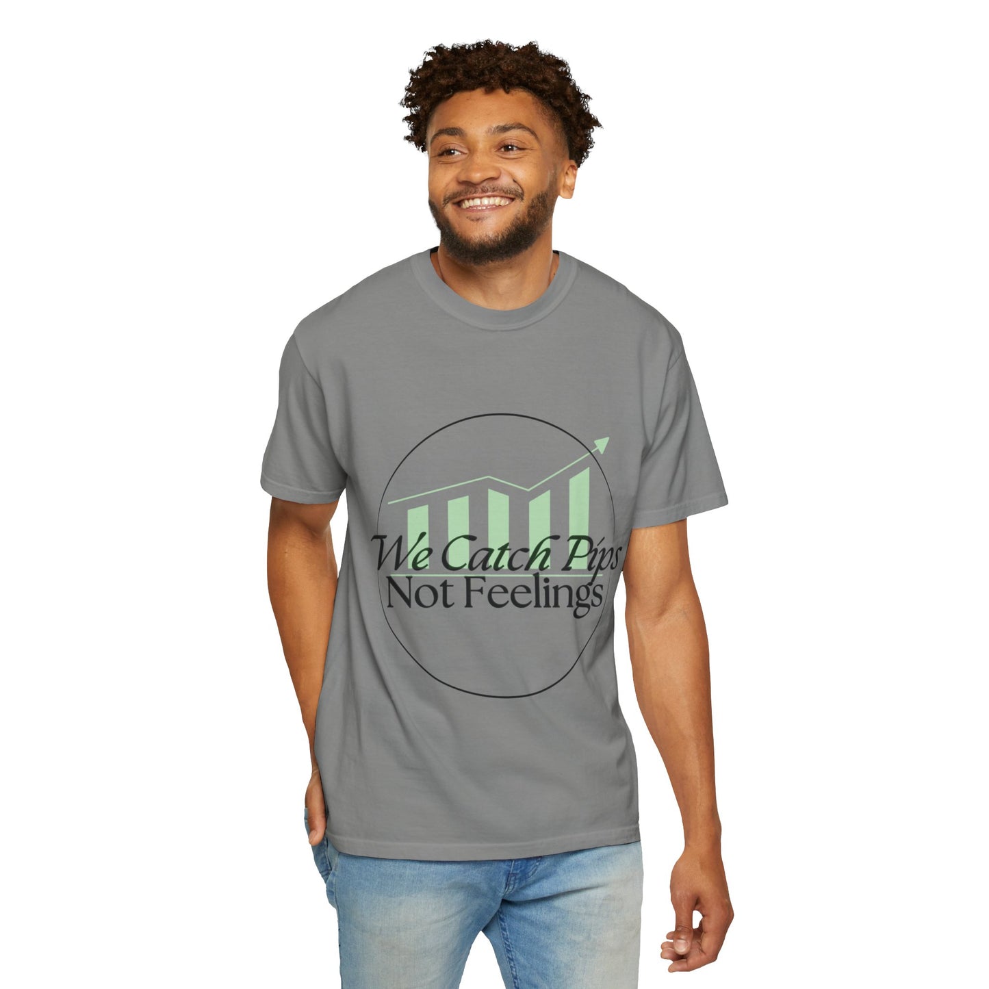 'We Catch Pips Not Feelings' Garment-Dyed T-shirt