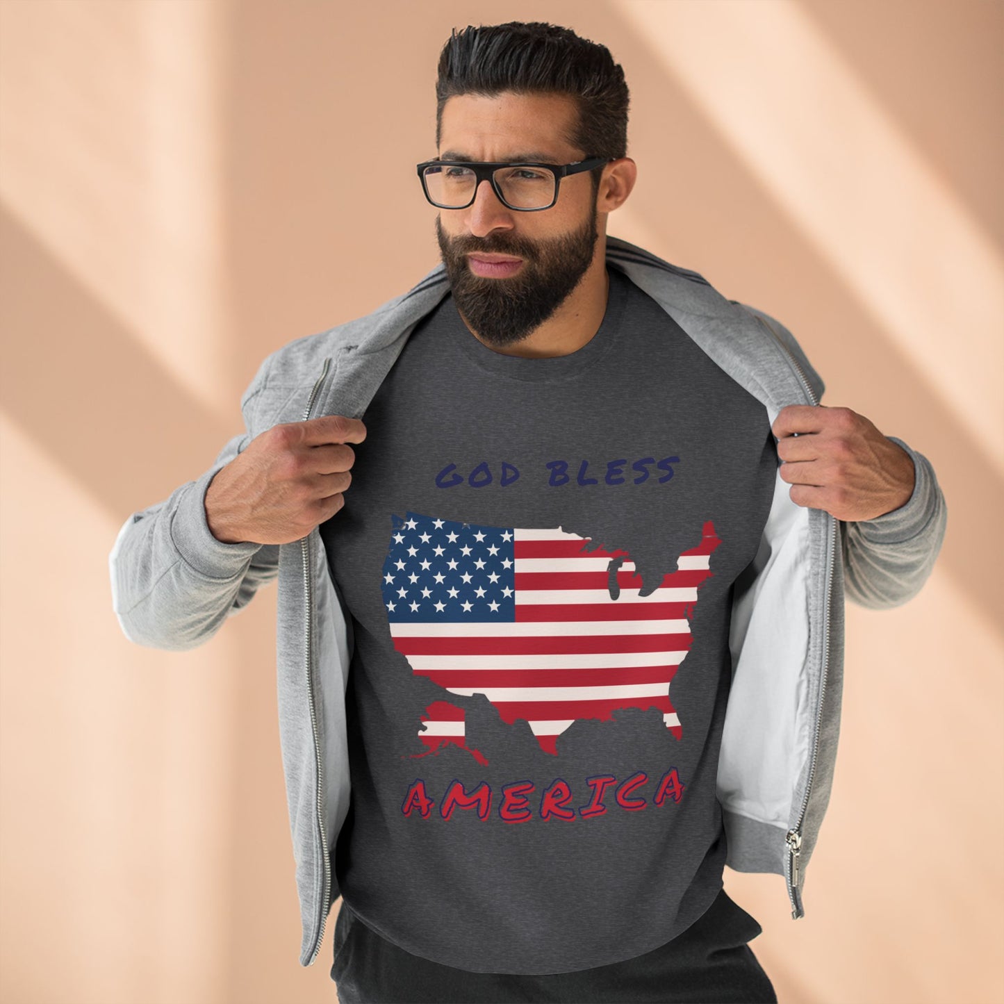 God Bless America Crewneck Sweatshirt