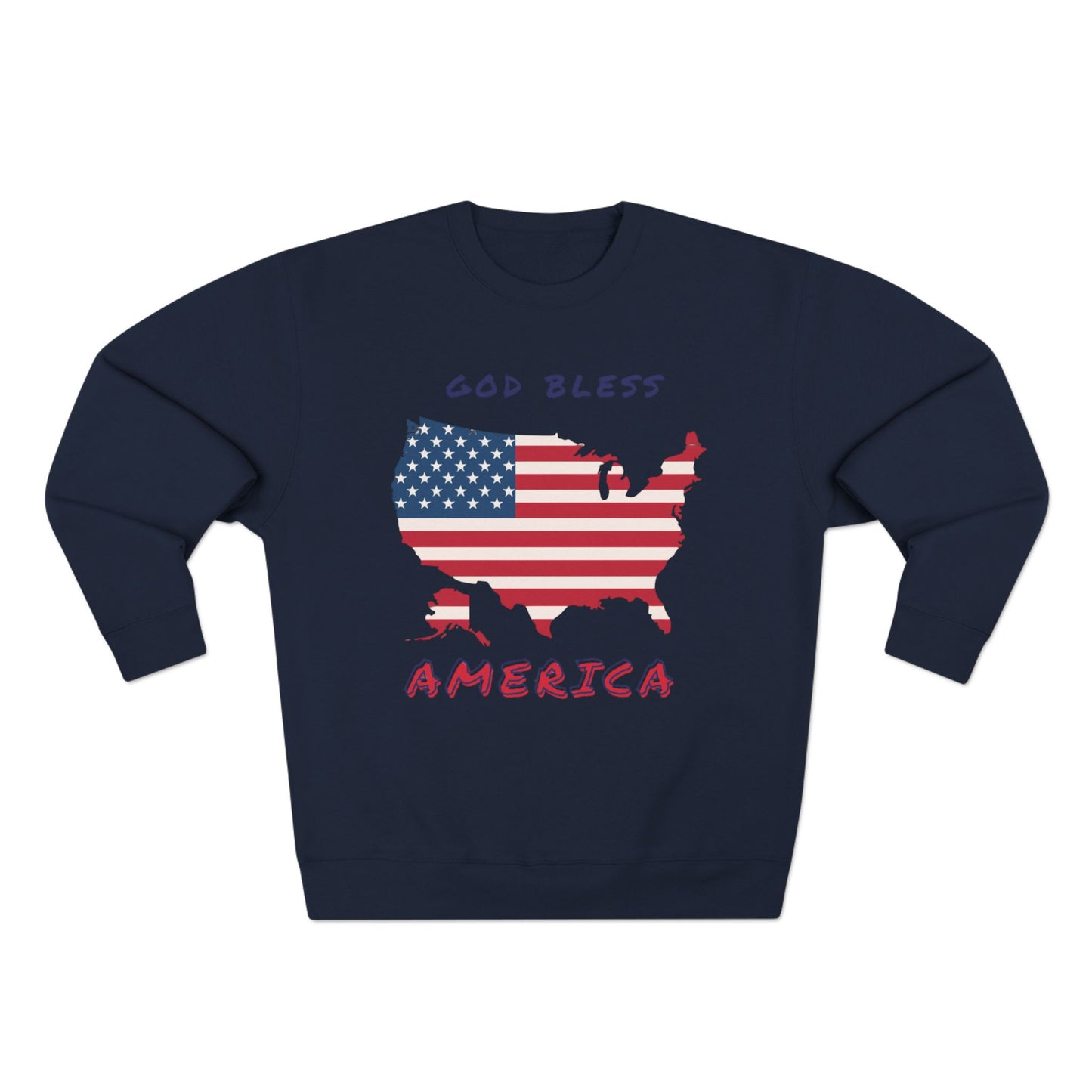 God Bless America Crewneck Sweatshirt
