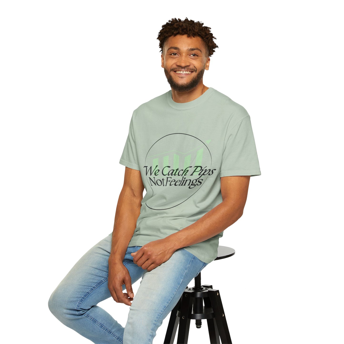 'We Catch Pips Not Feelings' Garment-Dyed T-shirt