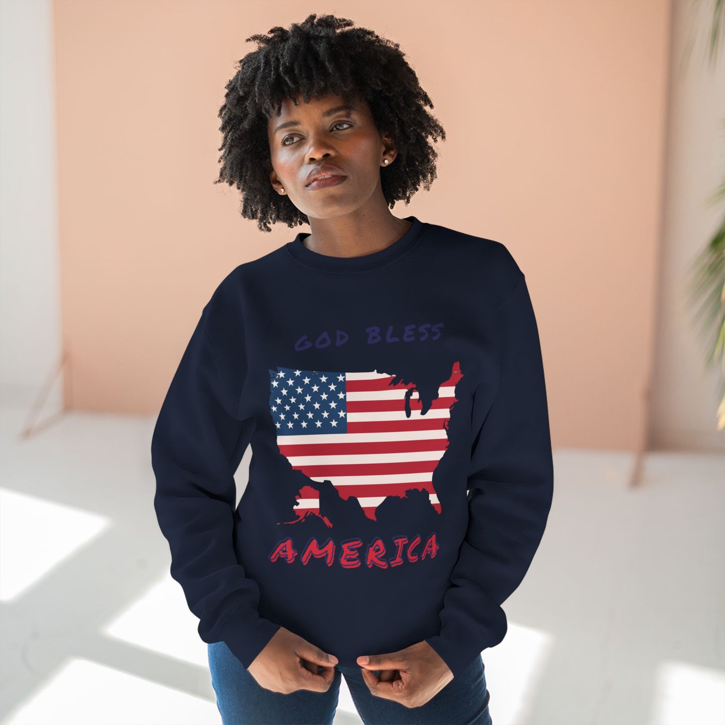 God Bless America Crewneck Sweatshirt