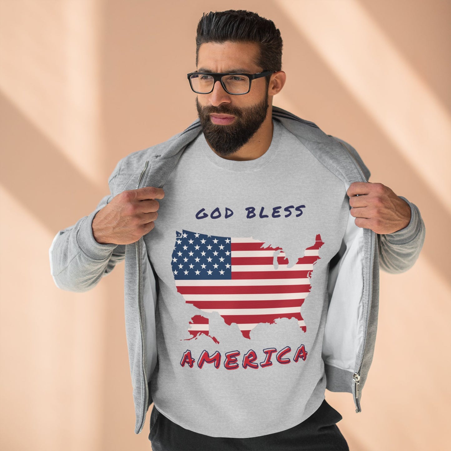 God Bless America Crewneck Sweatshirt