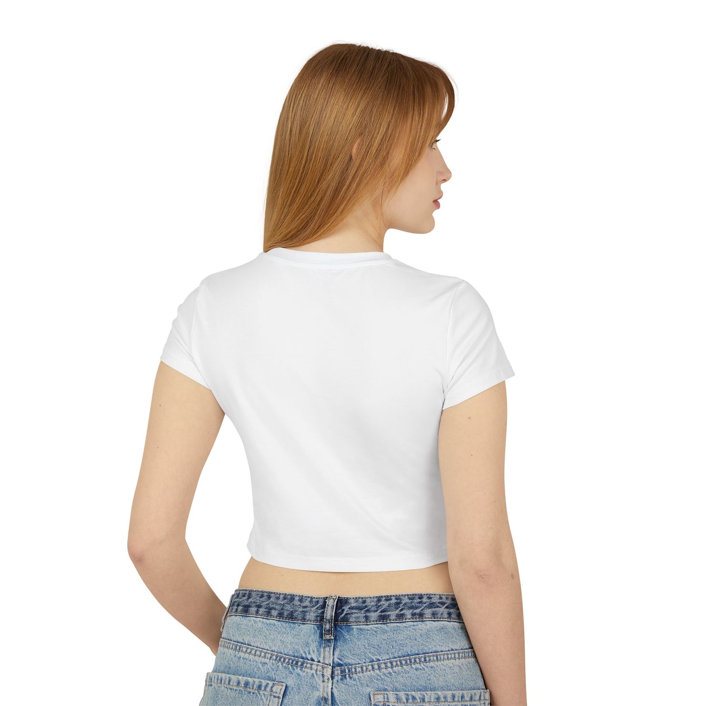 Cute Women's Baby Tee - 'I Love You With All My Butt'