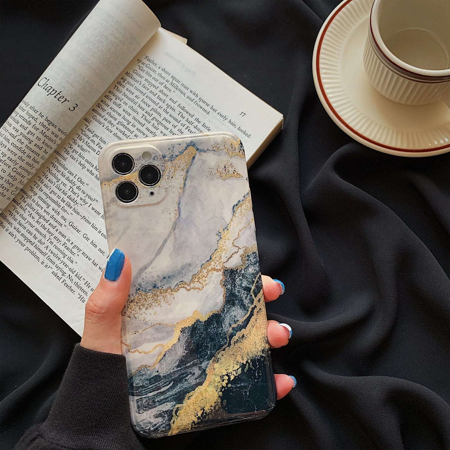 Glitter Marble iPhone Case