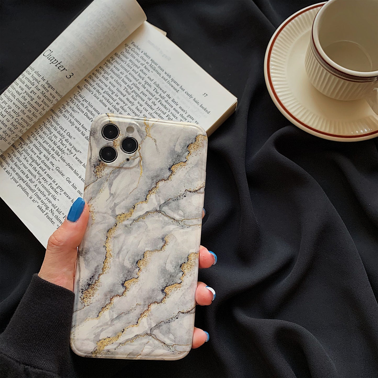 Glitter Marble iPhone Case