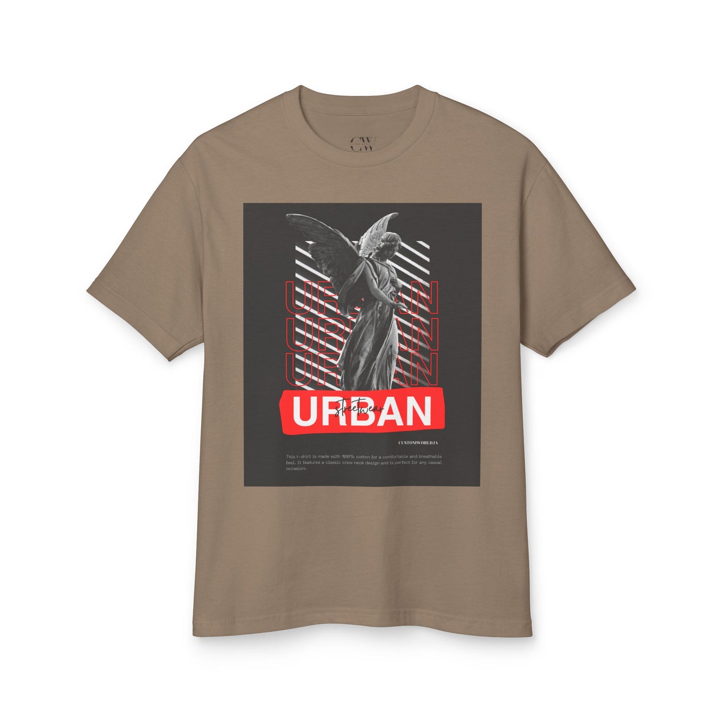 Urban  Graphic Tee - Cotton Shirt