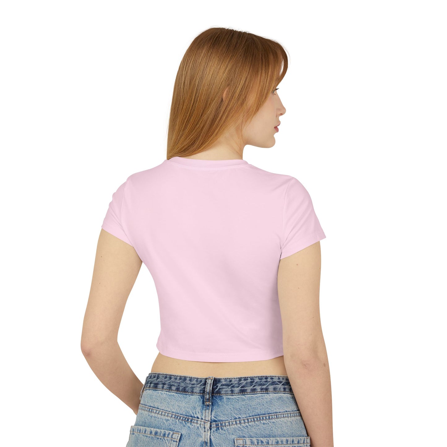 Cute Women's Baby Tee - 'I Love You With All My Butt'