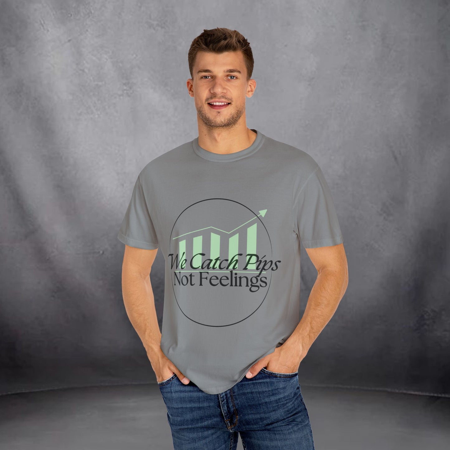 'We Catch Pips Not Feelings' Garment-Dyed T-shirt