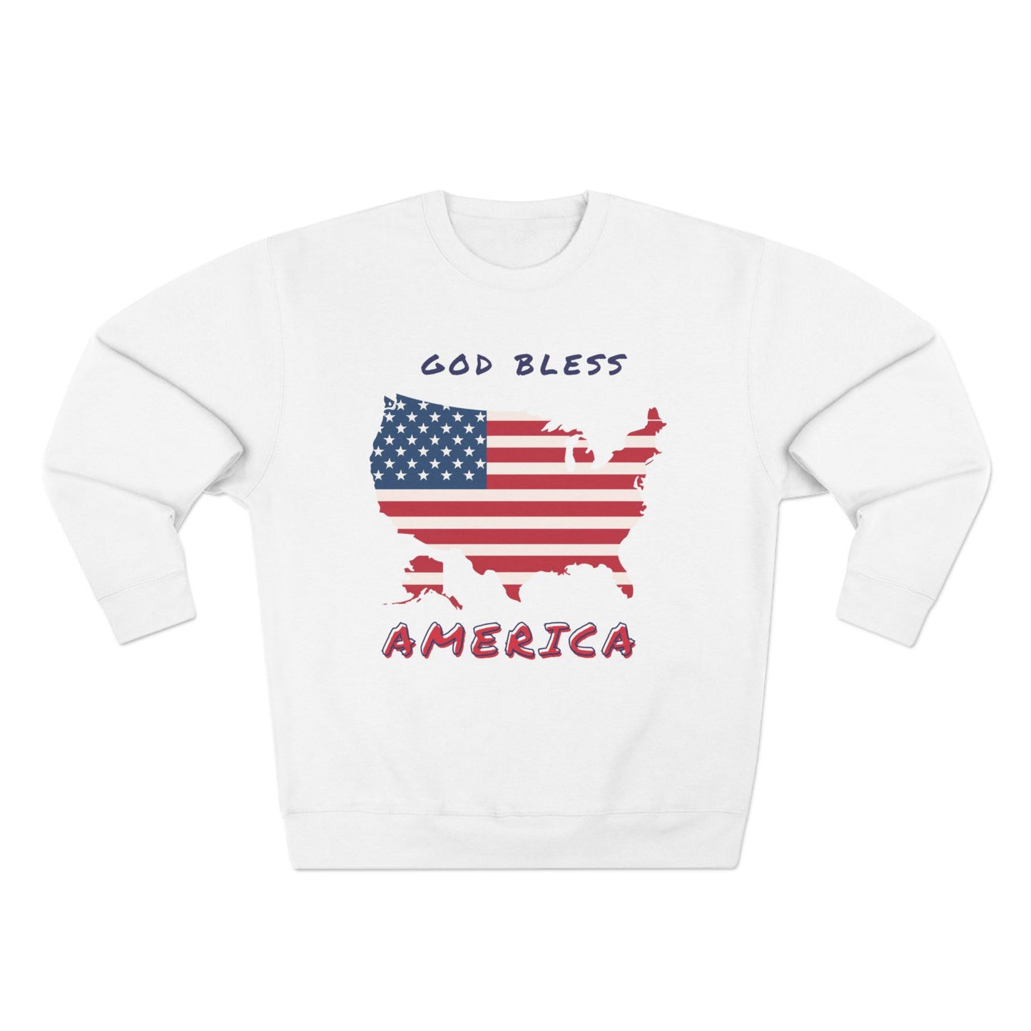 God Bless America Crewneck Sweatshirt