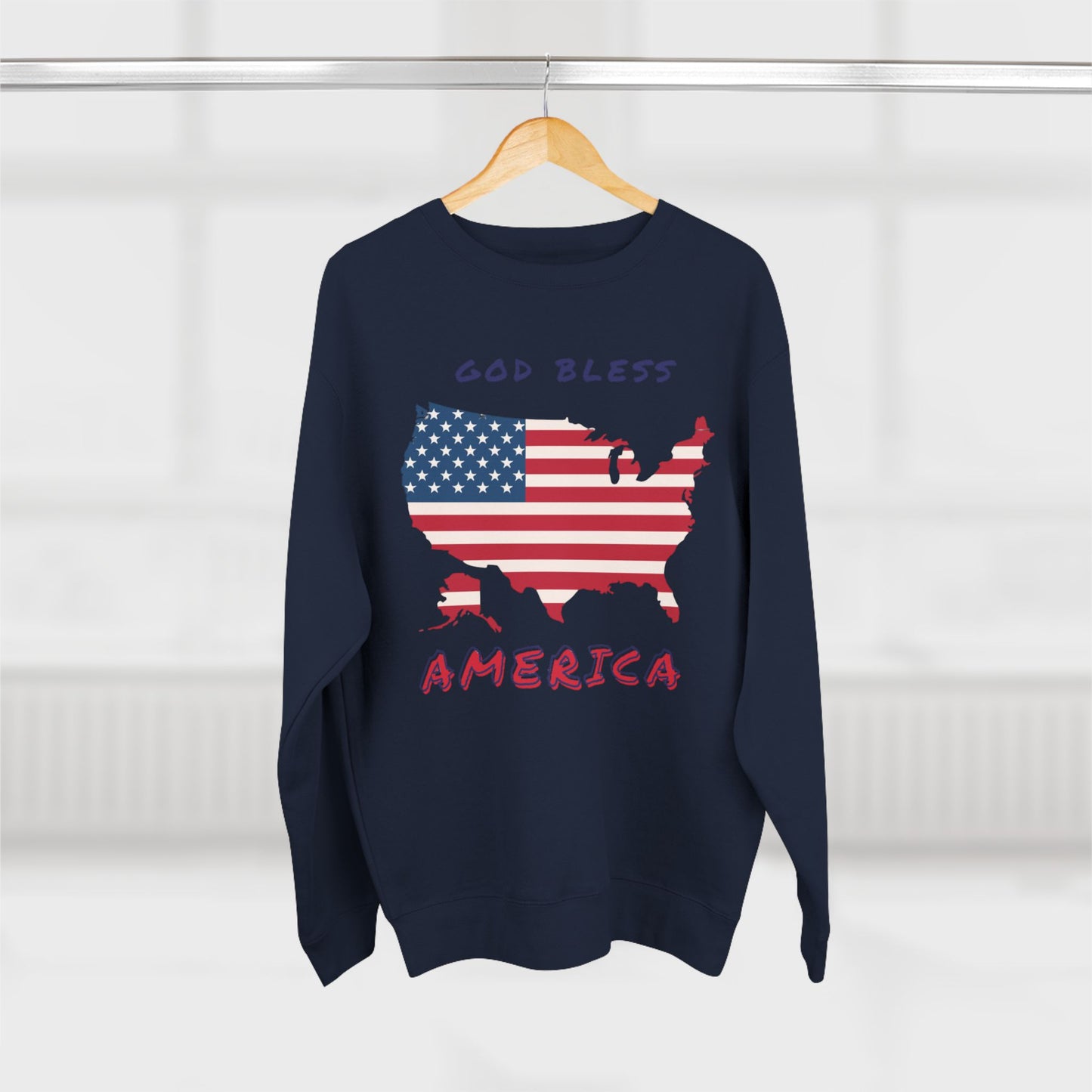 God Bless America Crewneck Sweatshirt