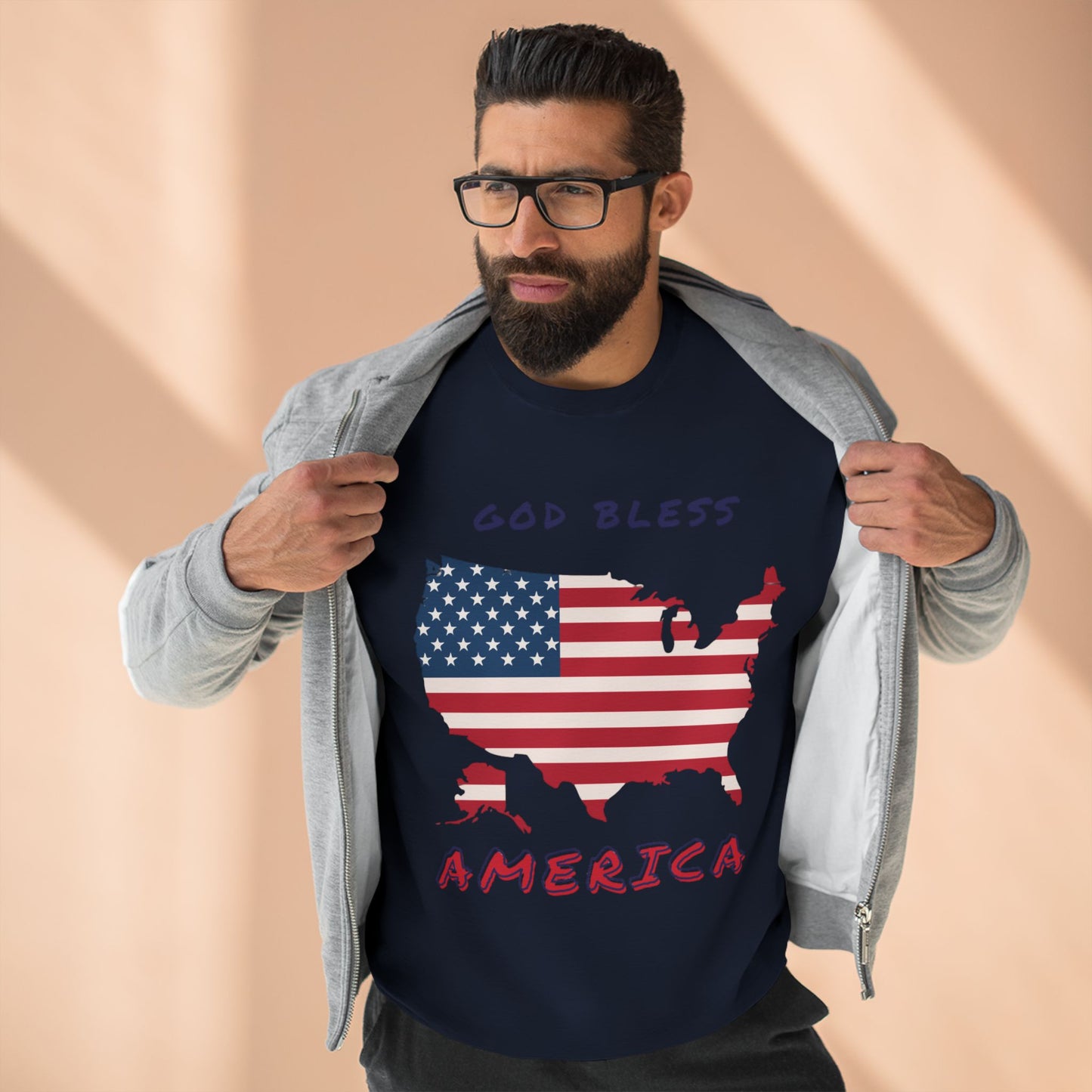 God Bless America Crewneck Sweatshirt