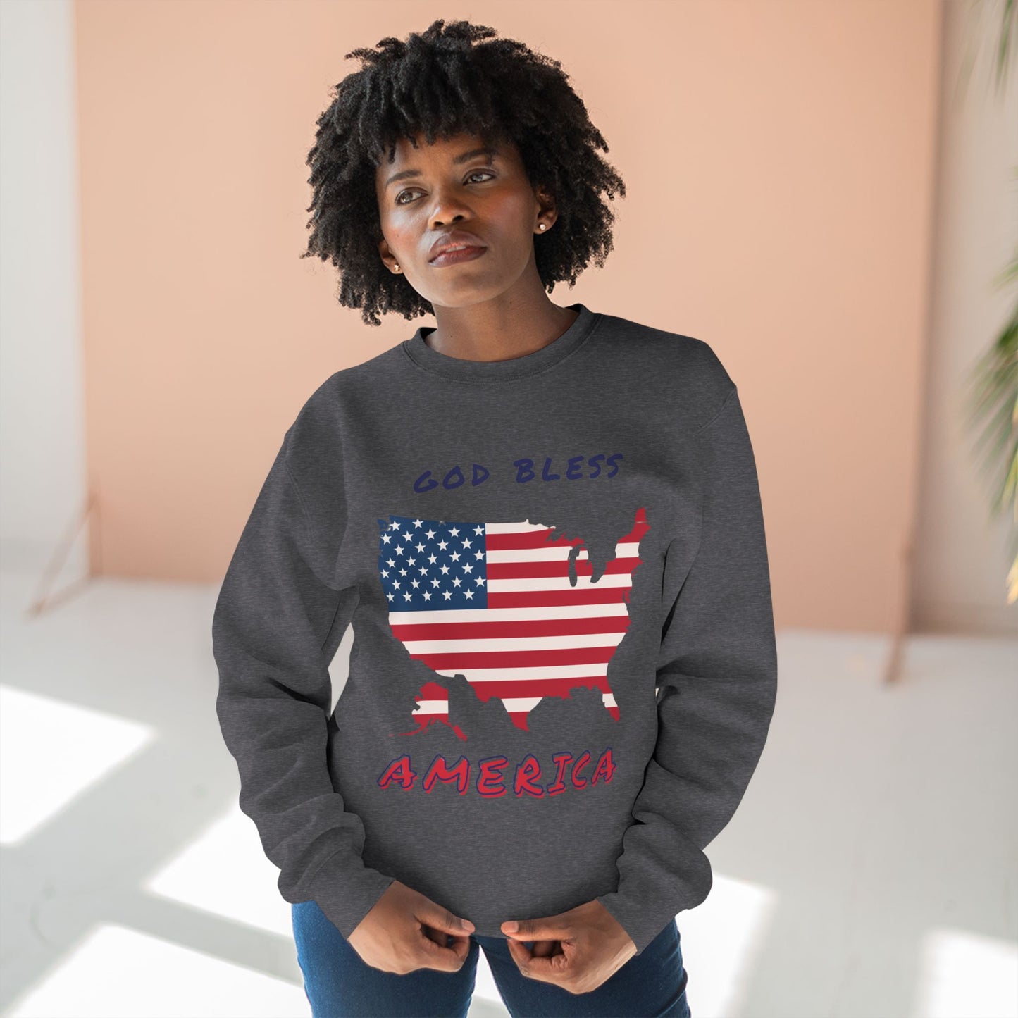 God Bless America Crewneck Sweatshirt