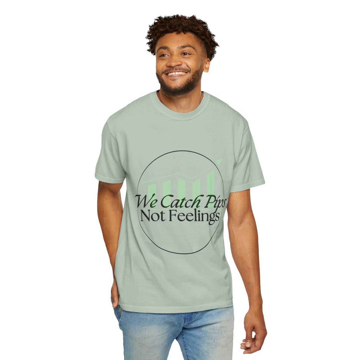 'We Catch Pips Not Feelings' Garment-Dyed T-shirt