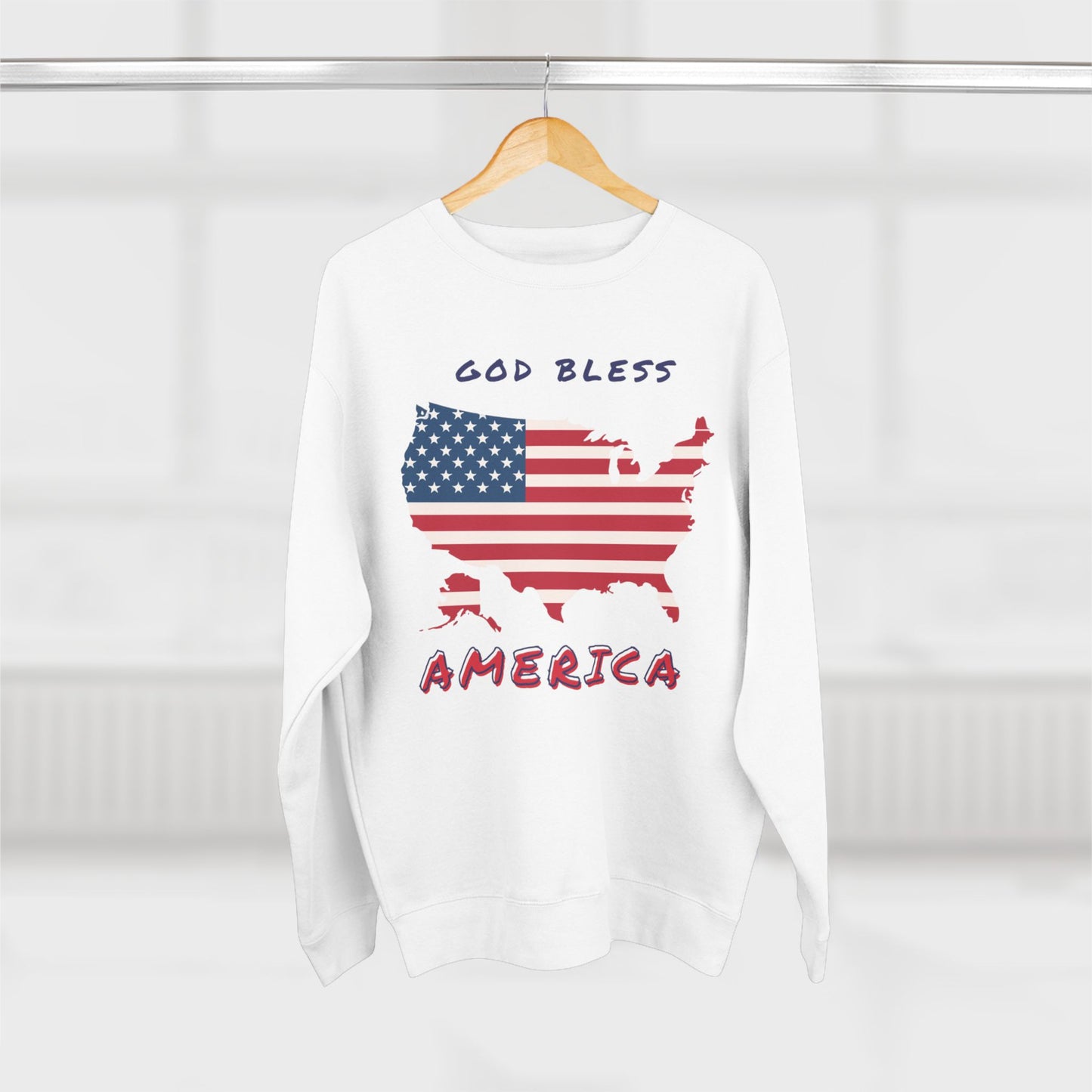 God Bless America Crewneck Sweatshirt