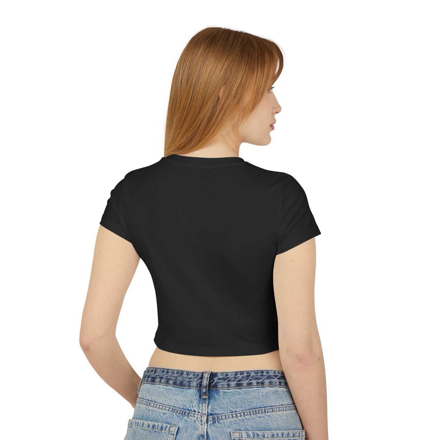 Cute Women's Baby Tee - 'I Love You With All My Butt'